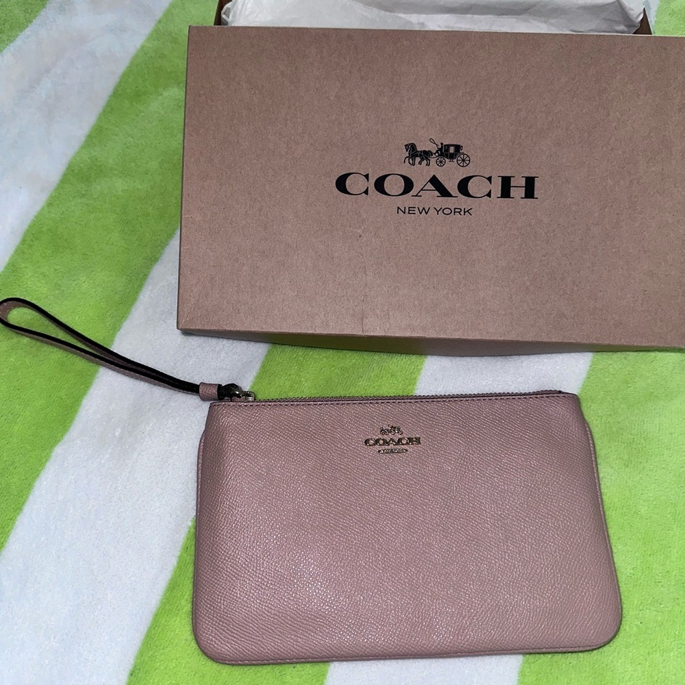 New Coach wristlet